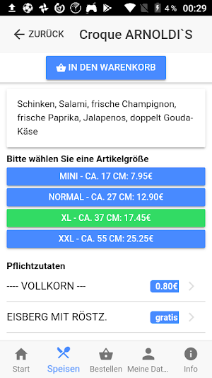 Arnoldis Food Company Screenshot 3