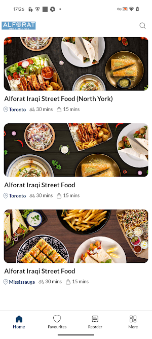 Alforat Iraqi Street Food Screenshot 1