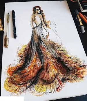 Drawing Clothes Fashion Ideas Screenshot 3