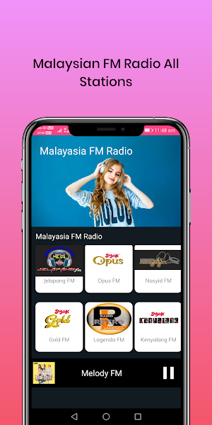 Malaysia FM Radio Screenshot 1