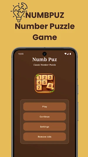 Numbpuz - Number Puzzle Game Screenshot 1