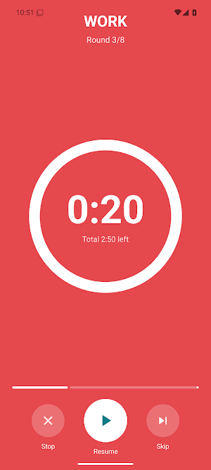 Interval Timer - HIIT Tabata Screenshot 1