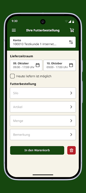 Rothkötter Bestell-App Screenshot 1