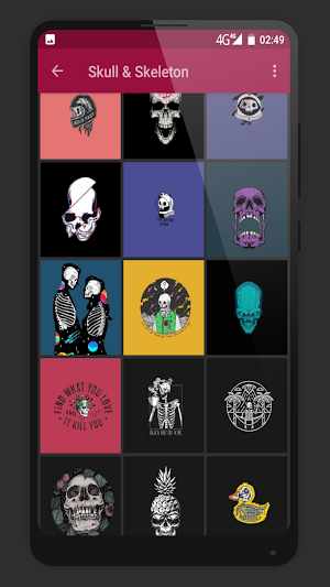 Skull & Skeleton Wallpapers Screenshot 0