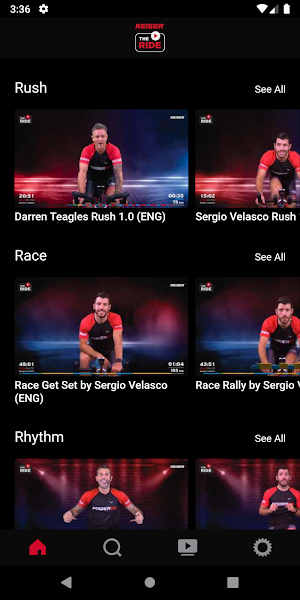 The Ride – Indoor Cycling Screenshot 0