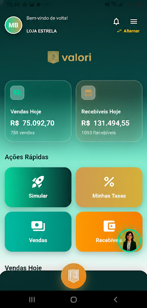 Valori Portal Screenshot 0