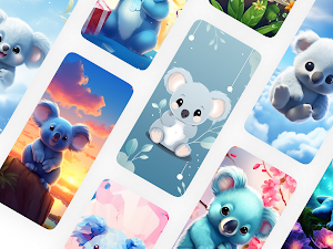 Blue Koala Wallpapers Screenshot 1