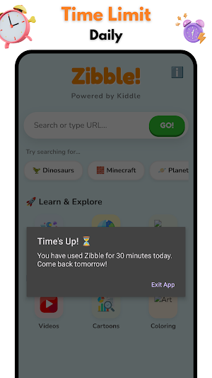Zibble : The Kids Browser Screenshot 3