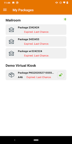 Princeton Package Locker Screenshot 1