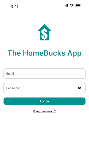 The HomeBucks App Screenshot 0