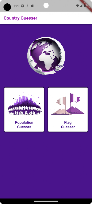 Country Guesser Screenshot 1