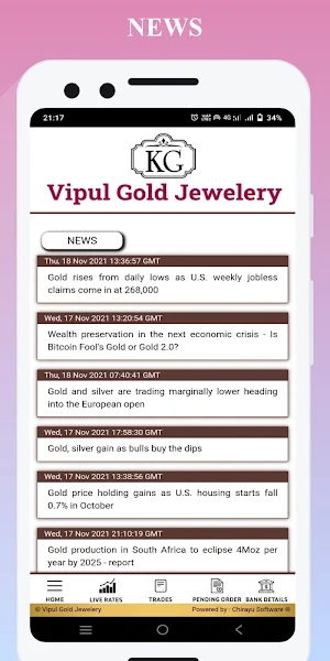 Vipul Gold Screenshot 2