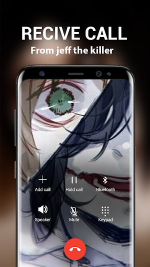jeff the killer Prank Call Screenshot 2