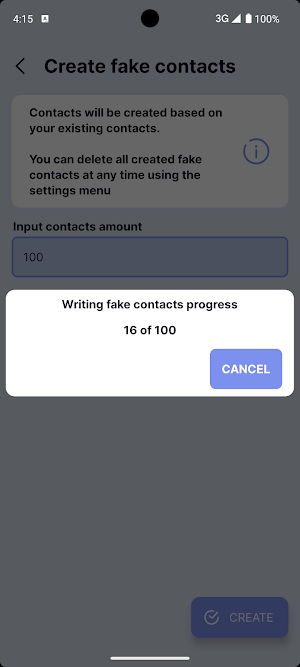 Fake Contacts Screenshot 2