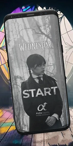 Wednesday Addams wallpaper Screenshot 0