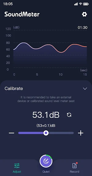 Sound Meter - Decibel Level Screenshot 2