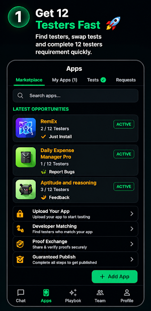 TesterHub - 12 Testers Screenshot 0