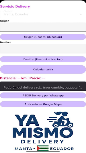 YaMismo Delivery Screenshot 3