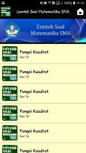 Contoh Soal Matematika SMA Screenshot 2