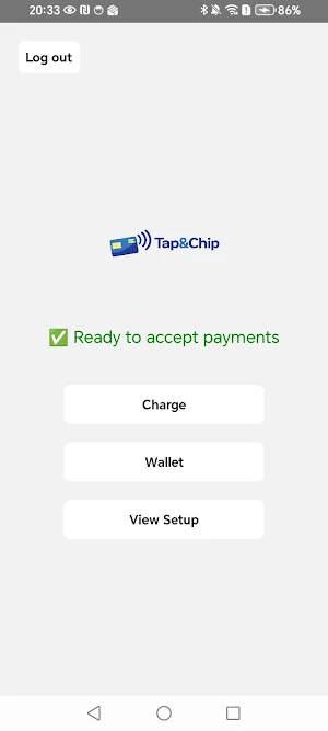 Tap&Chip Tap to Pay & Pin Read Screenshot 1