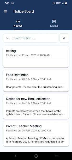Shravan Sangeet Parent App Screenshot 1