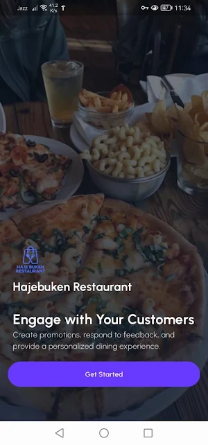 HajeBuken Restaurant Screenshot 0