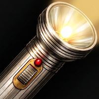 Old Metal Flashlight