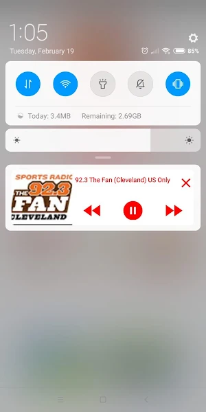 92.3 The Fan Cleveland Screenshot 3