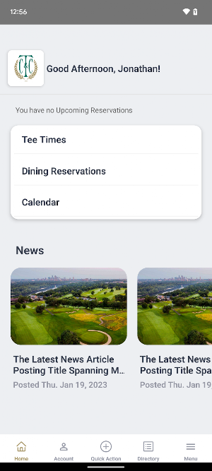 Town & Country Club Screenshot 1