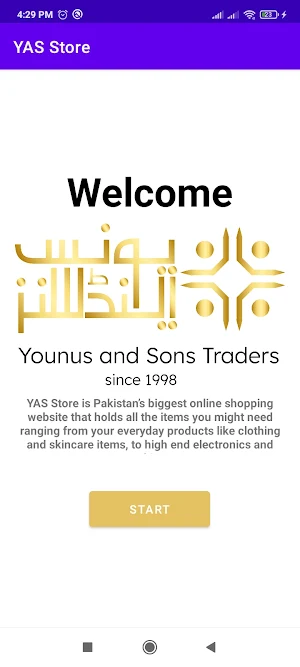 YAS Store (younasandsons.com) Screenshot 0