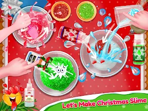 Christmas Slime Party - Crazy Slime Fun Screenshot 0