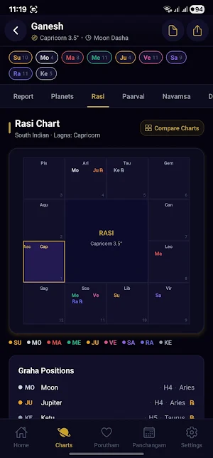 Jothisham Astrology Screenshot 2