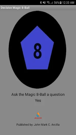 Decisive Magic 8-Ball Screenshot 0