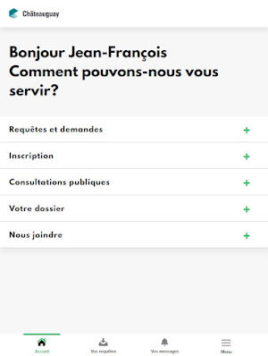 Châteauguay – MonDossier Screenshot 3