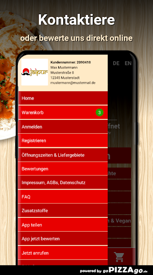 Jaipur München Screenshot 2