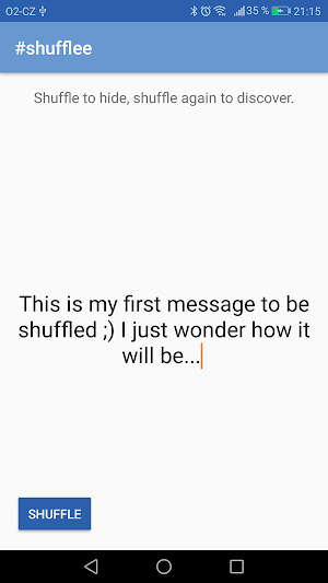 #shufflee - fancy obfuscator Screenshot 0