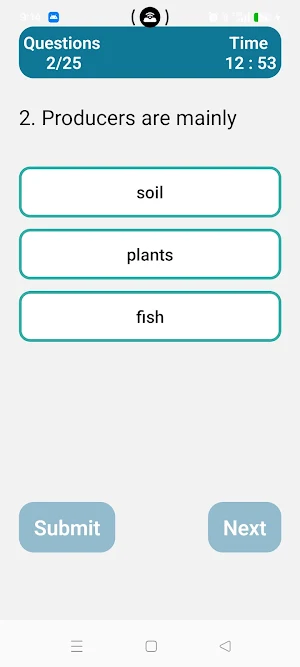 Ecology Quiz Screenshot 2