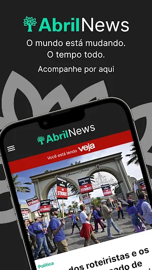 Abril News Screenshot 0