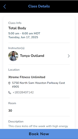 Xtreme Fitness Unlimited Screenshot 2
