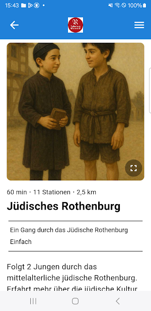 StadtGeschichteRothenburg Screenshot 2