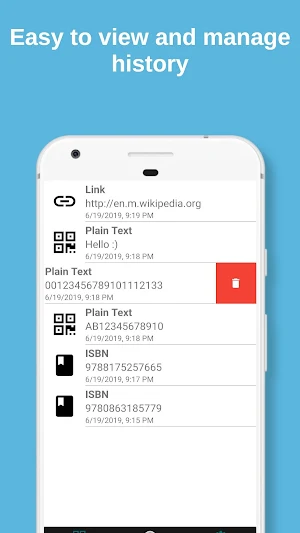 Barcode scanner Plus Screenshot 1