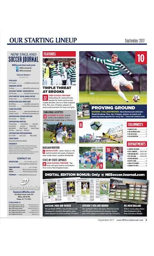 New England Soccer Journal Screenshot 1