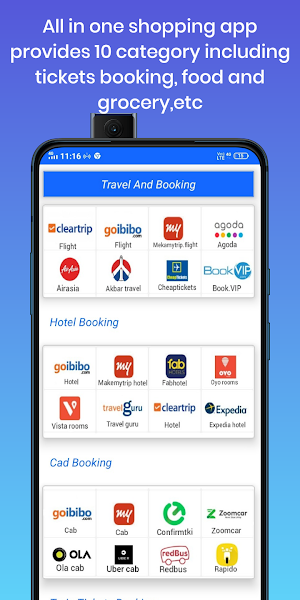 all in one shopping, 200+ apps Screenshot 3