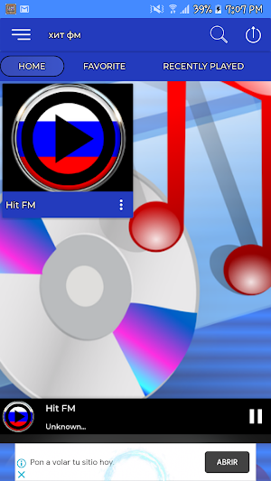 радио хит фм россия онлайн Screenshot 0