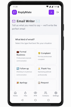 ReplyMate Screenshot 2