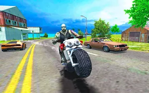 Police Motorbike Driver Screenshot 0