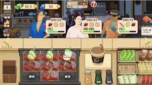 真香夜市攤燒烤大排檔煎餅果子遊戲 Screenshot 2