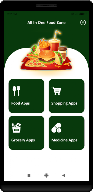 All In One Food Delivery App Screenshot 1
