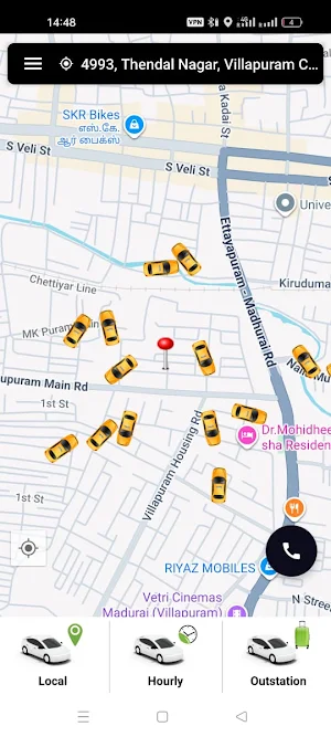VTT Drop Taxi - Madurai Screenshot 1