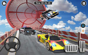 AR Racing Car Stunts- Mega Ramp Car Driving 2020 Screenshot 0